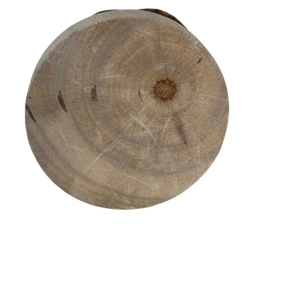 Retro Style Mushroom Figurine Set Golden Glitter Cap Fairy Garden Wood Resin - Picture 6 of 14